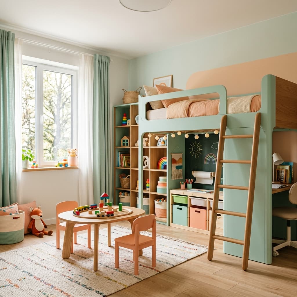 Dječja soba — sigurnost i kreativnost