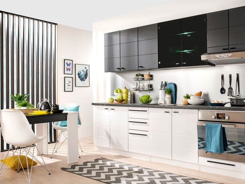 Bijela blok kuhinja Claudia 200