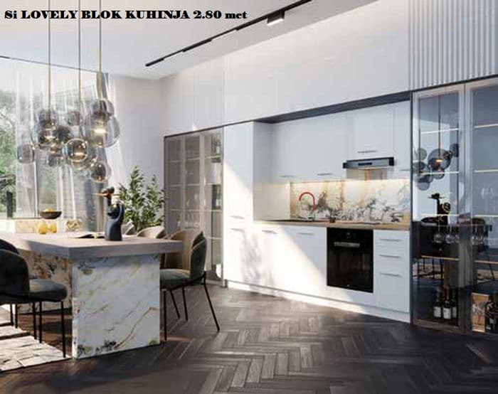 BLOK KUHINJE SiLOVELY 280 CM - slika 1