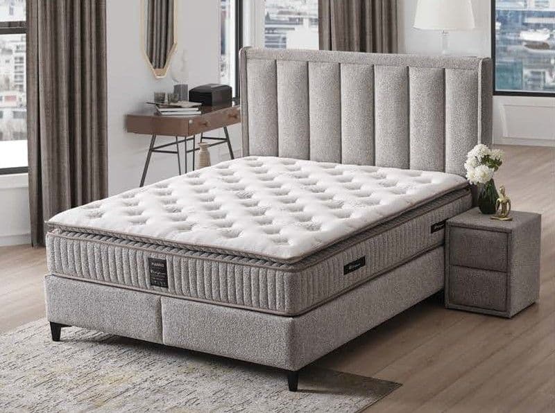 Box kreveti Piano sa podiznom podnicom+madrac - slika 1