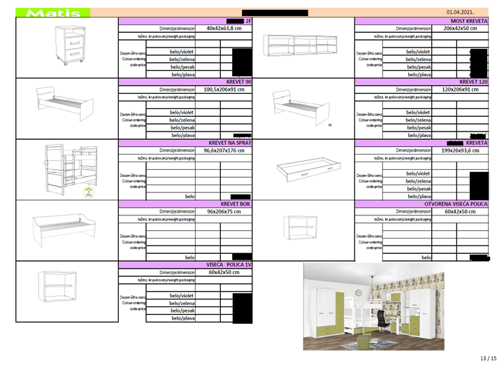 Dječja soba Kinder - slika 4
