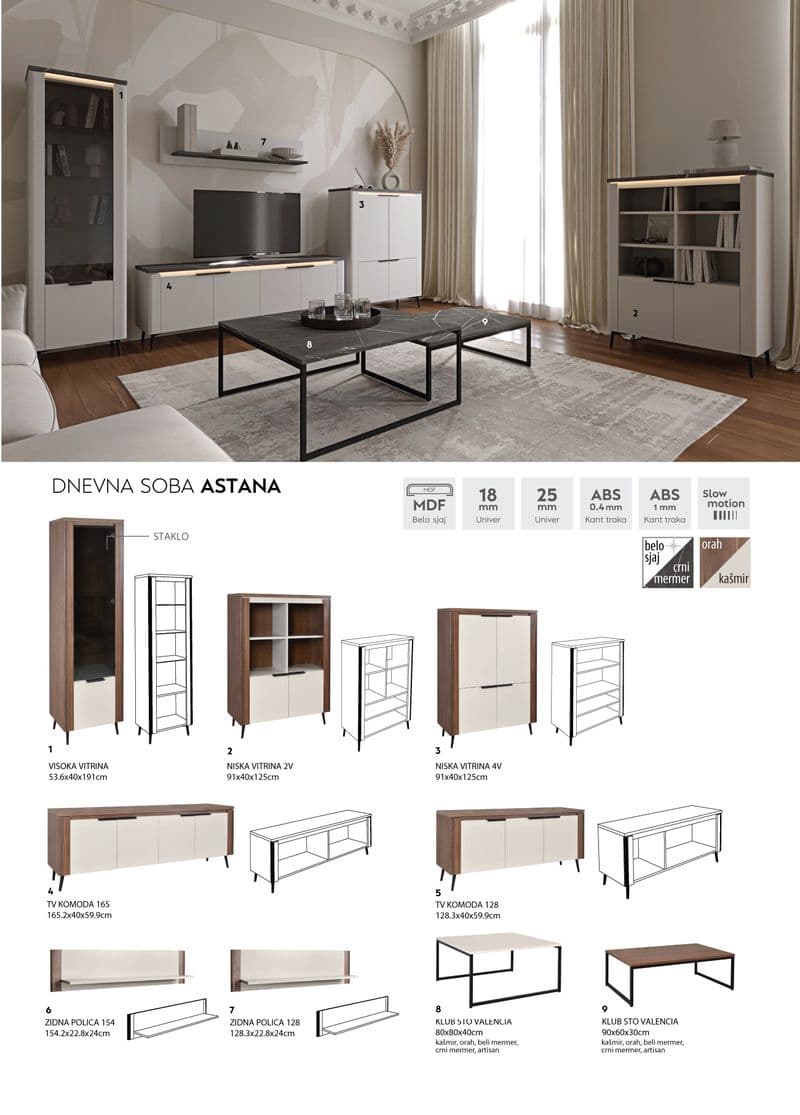 Dnevni boravak Astana - slika 1