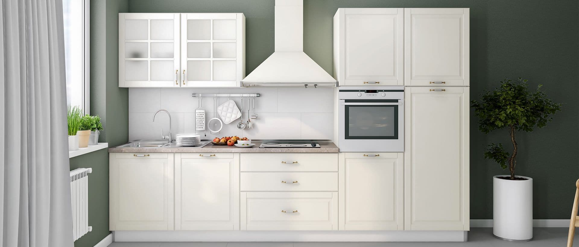 Blok Kuhinja Evergreen 270cm Modularna - slika 5