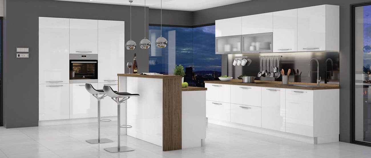 Kuhinja Riva lakirana UV lakom V.Sjaj - slika 1