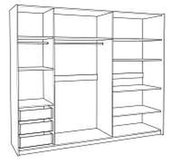 Program kliznih ormara AP 180/230/270 cm - slika 5