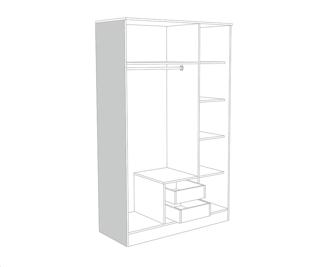 Ormar IVA 3K2FO - slika 3