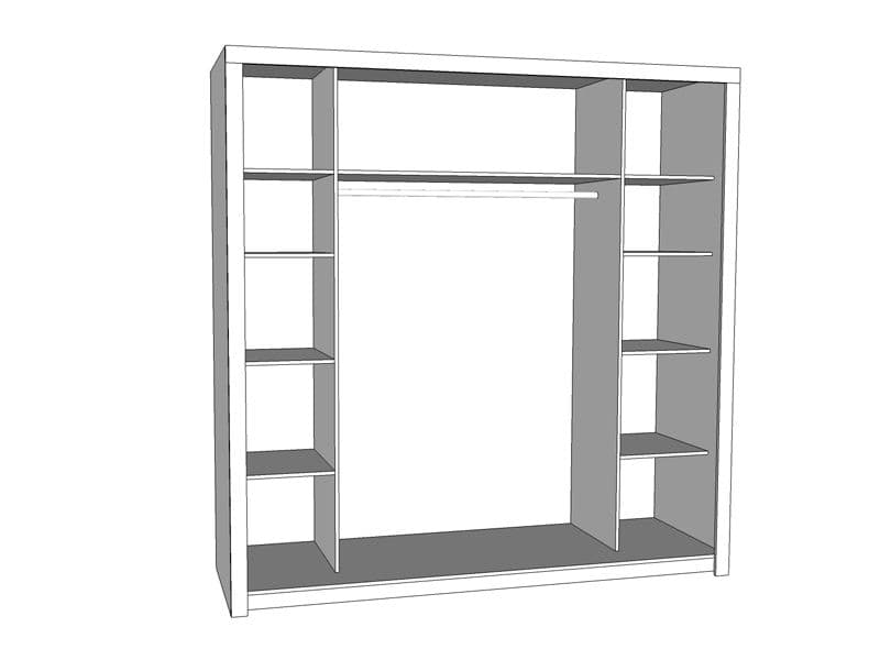 Ormar klizni Kent - slika 2