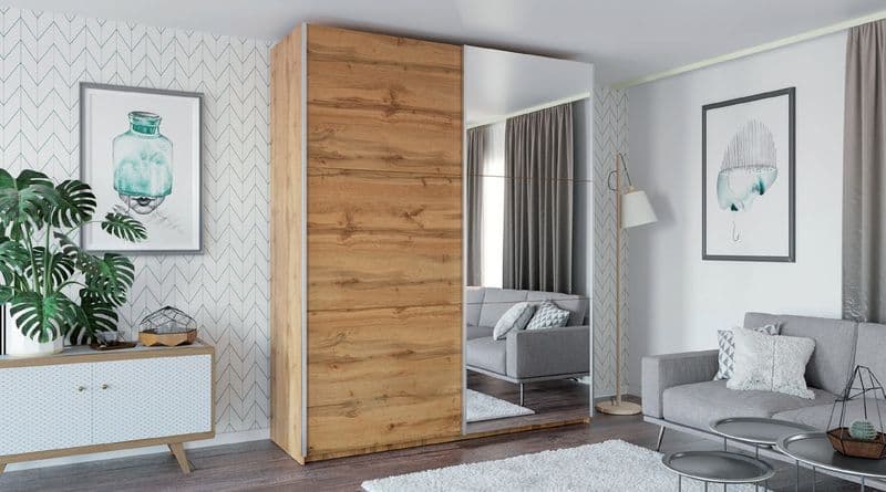 Ormar klizni Rodos 200/ vis.244cm - slika 1