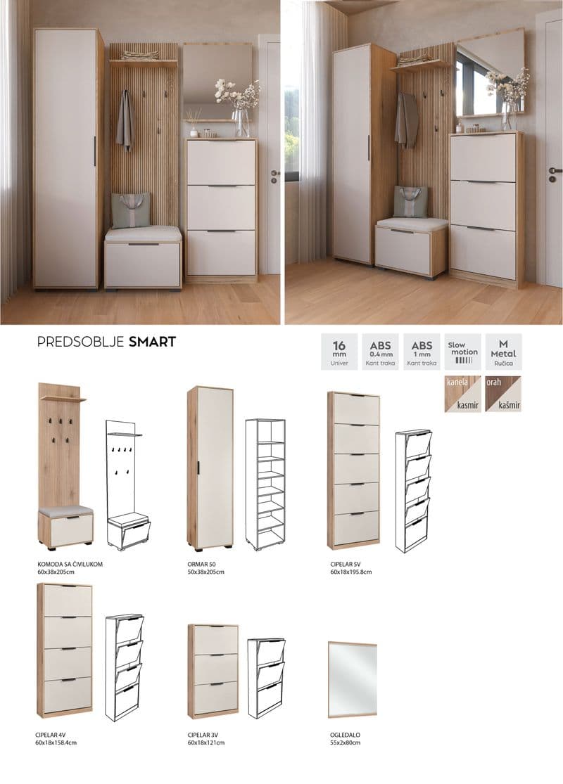 Predsoblje Smart - slika 1