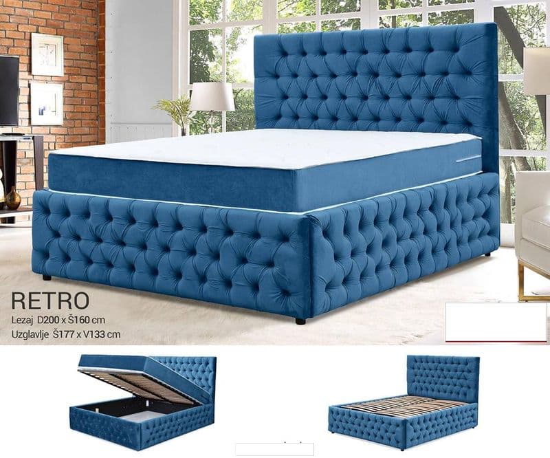 Retro krevet - slika 1