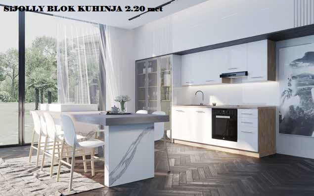 SiJOLLY BLOK KUHINJA 2,20 met - slika 1
