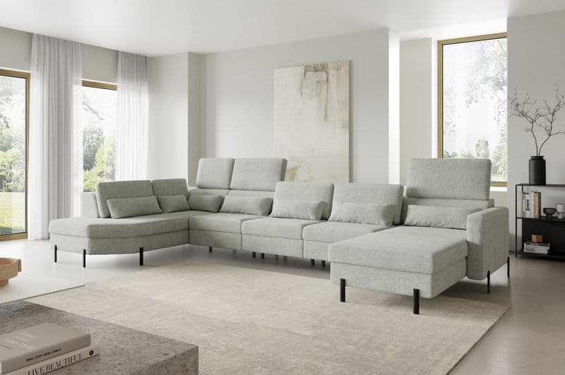 Sjedeća kutna garnitura Pienza 285x172cm - slika 6