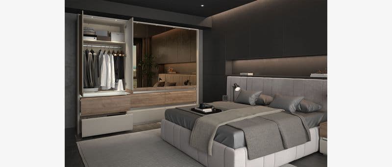 Spavaća soba INVICTUS - slika 6