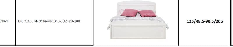 Spavaća soba Salerno - slika 3